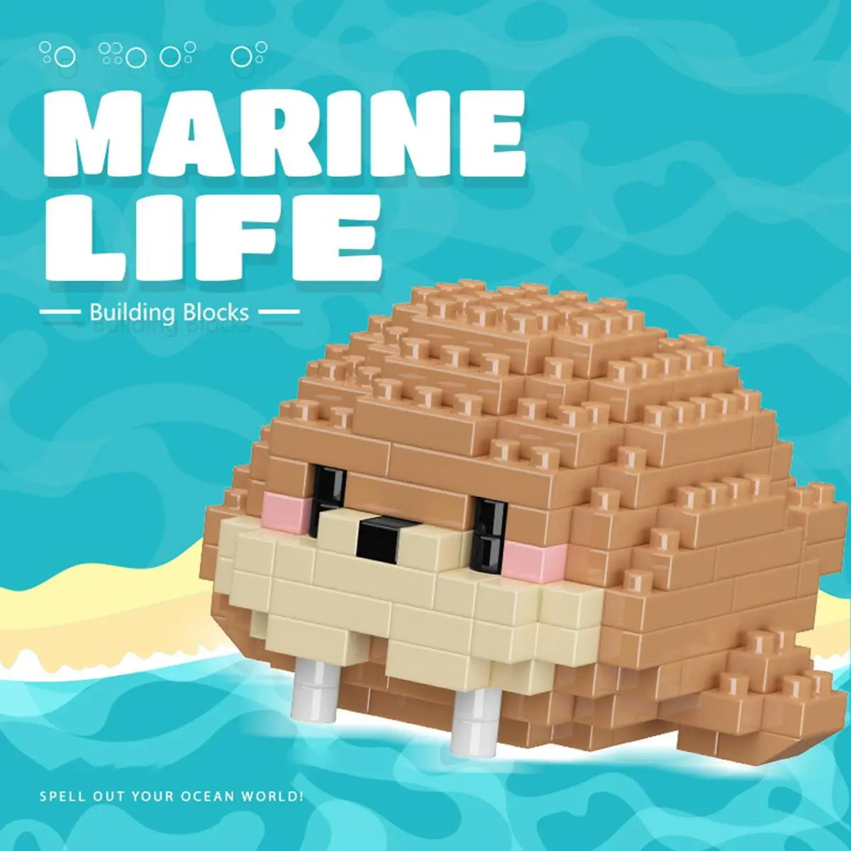 Animal-Themed Building Blocks: Mini Educational Creative Toy for Children