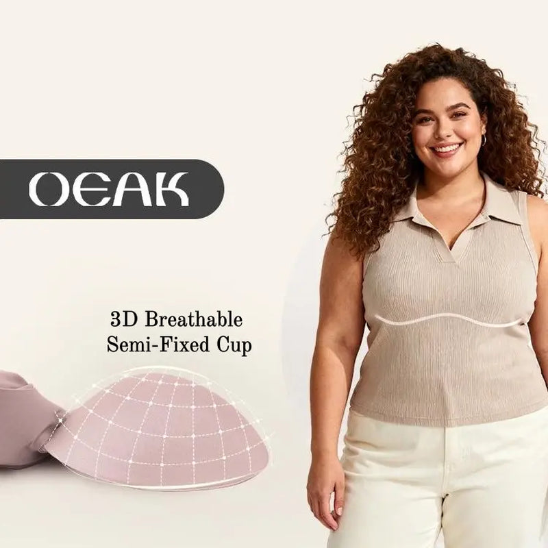 OEAK Women's Wirefree Jelly Bras - Comfortable Padded Full Coverage T-Shirt Bra for Daily Use