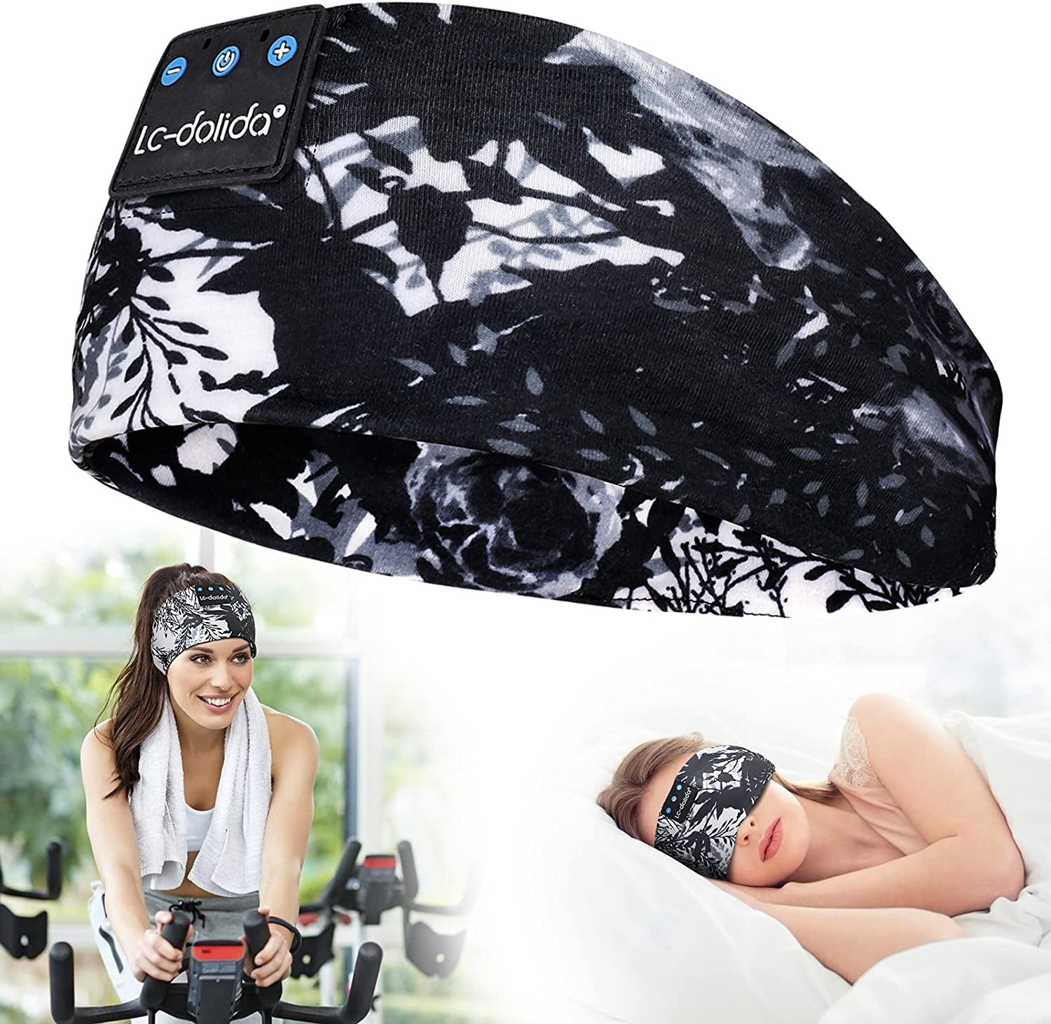 Bluetooth 5.4 Sleep Headphones with Headband Design – Wireless Earphones for Sleep, Sports, Travel, and Meditation
