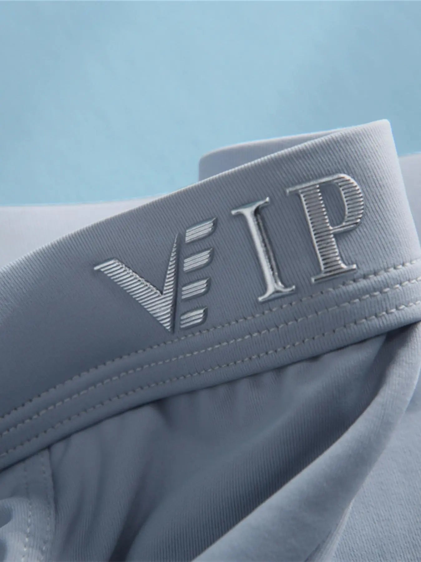 Men's VIP Solid Breathable Boxer Briefs - Regular Fit Casual Underwear Set for Summer 2024